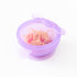 Bumkins Baby Bowl, Silicone Feeding Set with Suction, Includes Spoon and Lid, Training Essentials for Baby Led Weaning
