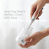5-in-1 Set, Ariseno Baby Bottle Cleaner Including Nylon & Silicone Bottle Brush, Cap, Straw & Nipple Brushes, BPA-Free