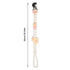 Pink Pacifier Clip for Rebom Baby Dolls - Essential Accessory