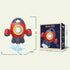 Baby Bath Toys - Space Rocket Shape Bathtub Toys for Toddlers with Rotating Fountain - Fun Shower Toys for Infants Aged