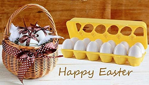 Easter Matching Eggs Connect Eggs Carton Toys Gifts for 1 2 3 Years Old Kids Toddler Baby Girls Boys Shape Color Egg Play Learn