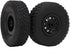 4PCS Rubber Wheel Tyres for RC Car, Antiwear, Fits WPL C-34 1/16 4WD Military Truck
