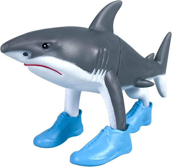 TJLMCORP 4.5 Inches Long Italian Brainrot Action Figure,Tralalero Tralala Shark Figures Toys Desk