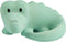 Tikiri Toys Rubber Crocodile Rattle, Teether & Bath Toy, Organic Natural Rubber