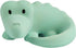 Tikiri Toys Rubber Crocodile Rattle, Teether & Bath Toy, Organic Natural Rubber