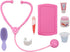 New Adventures Style Girls 18" Doctor Dress Up Set - 15 Piece Outfit & Accessory Set, Dress Up, Purple White & Pink