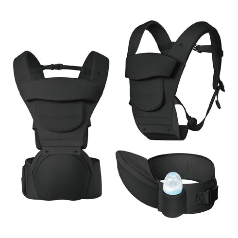 Laifarkost Pod,12 1 Baby Carrier Newborn to Toddler,Baby Carrier with Hip Seat,Ergonomic, Safety-Certified Baby Hip