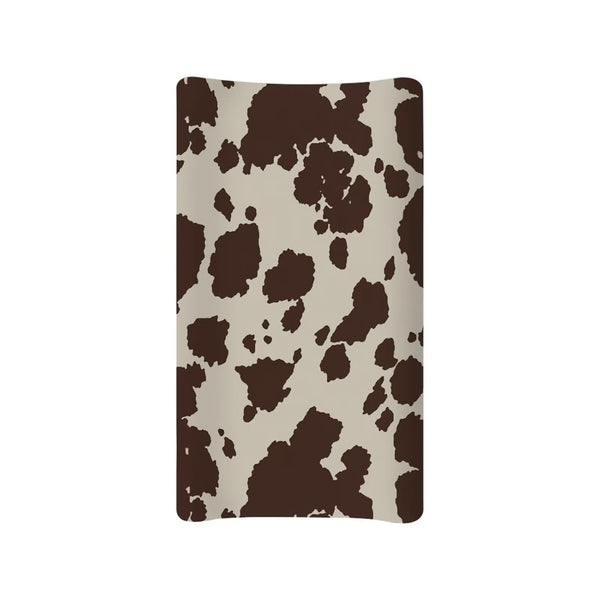 Cow Print Changing Pad Cover Brown Diaper Changing Pad Cover Soft &
