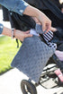 30" 30", J.L. Childress Cuddle 'N Cover Stroller Blanket - Soft Baby Blanket for Travel, Car Seat, & Strollers
