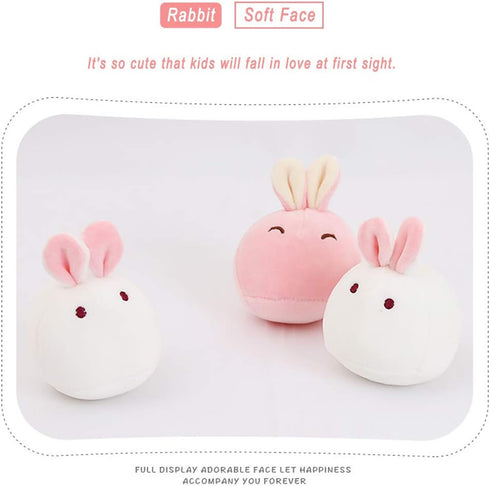 REFAHB Plush Carrot Bunnies Doll Toy Pillow - Gifts for Teens, Girls, Kids, Decorative for Sofa Chair
