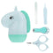 Nail Clippers and Scissors Grooming Kit for Infants with Metal Tweezers and