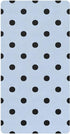 CZXW Blue Polka Dots Crib Sheets Fitted 52" x 28" Natural Cotton Soft