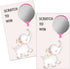 50 Pack Baby Shower Theme Scratch Off Game - Elephant Balloon Scratch Card for Baby Shower Birthday Party Lottery