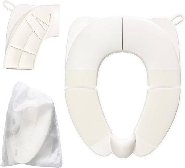 DEEZOMO Kids Foldable Toilet Seat with Storage Bag - Training Urine Anti-Slip Toilet