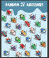 27 Vileafy PCS Metal Shell Pull Back Airplane Toys for Kids Cartoon Mini Airplanes with Plastic Base for Party Favors