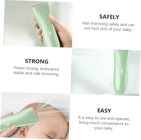 Trimmer Rechargeable Hair Clipper Safe and Practical Hair with Sharp Blade for Newborns and Toddlers Lightweight Design