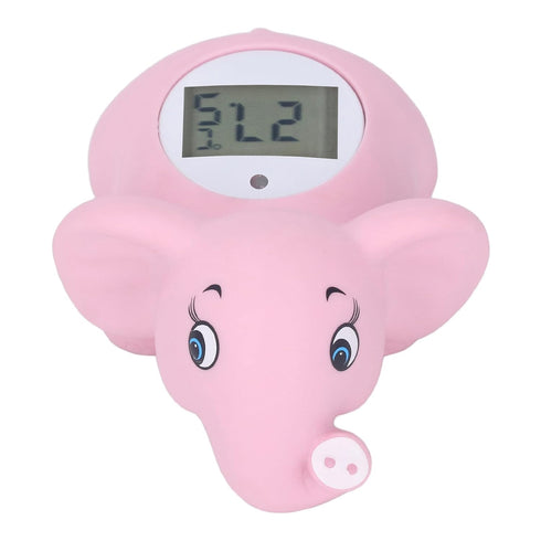 Hamwesh 10C 50C Baby Bath Thermometer, Automatic Switching to Range Water Thermometer, Bathtub with Cartoon Animal
