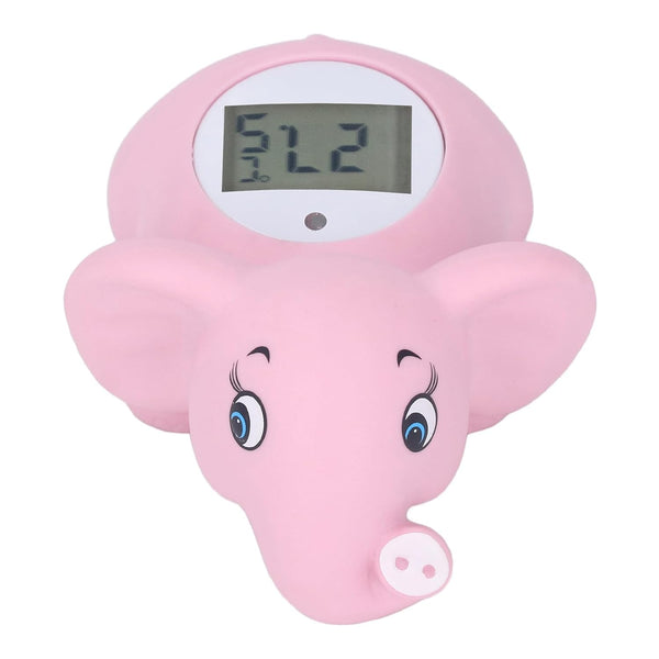 Hamwesh 10C 50C Baby Bath Thermometer, Automatic Switching to Range Water Thermometer, Bathtub with Cartoon Animal
