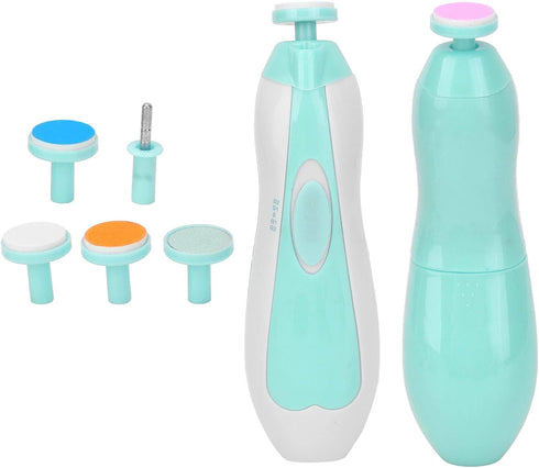 DOACT 6 Baby Infs Nail File, Baby Electric Nail Grinder Baby Nail File Kit Portable Infs Nail File with Grinding Head