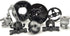 DSPITWOD MOC Technical Wheels Connectors, Rack Gear Car Building Brick Accessories, STEM Learning Kits for Kids