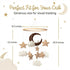 Modern Boho Baby Mobile for Crib - Stylish Nursery Decor in Neutral Tones