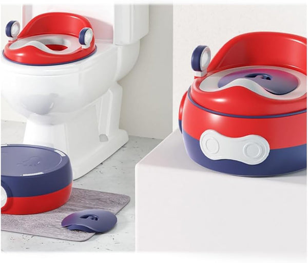 CORIYA 2 in 1 Portable Toddler Toilet Potty Training Seat with Step Stool