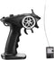 2.4GHz RC Controller, 4CH Digital Radio Transmitter and Receiver Set for 18 110 116 132 RC Car Boat Tank Crawler, Black