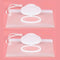 Seadiquiet 2Pcs White Baby Wipe Case Travel Holder Keeps Wipes Moist Set of