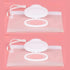 Seadiquiet 2Pcs White Baby Wipe Case Travel Holder Keeps Wipes Moist Set of