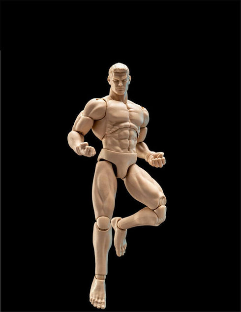1/12 Figure,6inch Scale Male Action Male Flexible Muscular Strong Miniature Figure Body Doll Collectible