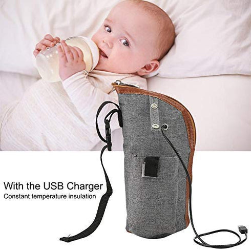 Semme Travel Breast Milk Bag Warmer, Baby Bottles, Bottle Warmer Bag, Portable Beverage and Baby Bottle Warmer Ideal