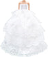 Handmade White Wedding Dress and Veil for Dolls