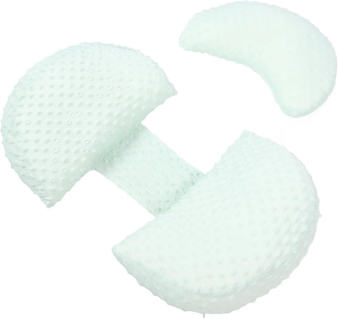 Garneck Adjustable Maternity Pillow for Side Sleeping Comfortable Pregnancy Waist Cushion Cooling