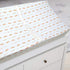 TL Care Printed 100% Cotton Knit Fitted Contoured Changing Table Pad Cover, Compatible with Mika Micky Bassinet,