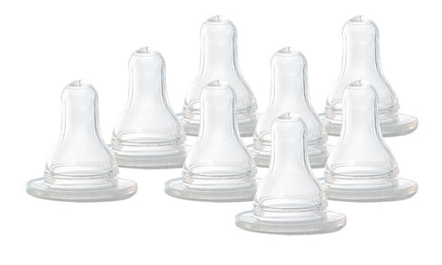 Evenflo Classic Nipples, Slow Flow 0-3 months 4 ea (Pack of 2)