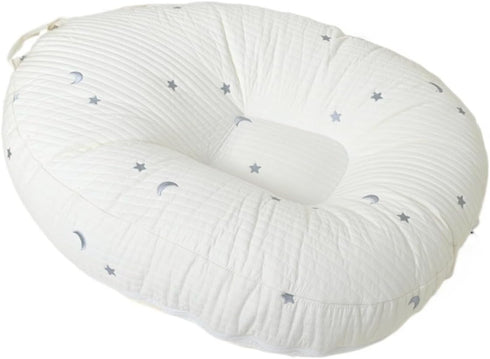 EFELIM Large Nest Pillow with Cotton Cover, Skin Friendly Lounger Pillow Multifunctional Soft