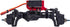 TRX4 Servo on Axle Mount, Aluminum TRX4 SOA Mount 4-Link Suspension for 1/10 RC Crawler Car