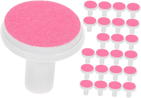 HAKIDZEL 24pcs Electric Nail Trimmer Pads for Toddlers Nail Grinding Heads Replacement Pads