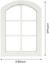 1 12 6-Pane Dollhouse Windows : Scale Miniature Window Frame DIY Mini House Decoration Wooden Fiary Window Model