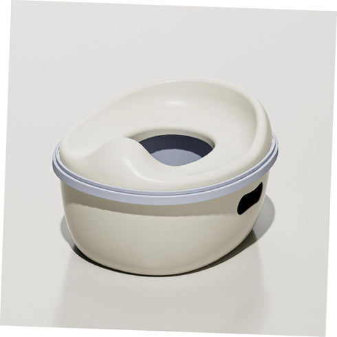 TEHAUX Portable Boys and Girls Training Potty Toilet Seat Potty Training Toilet for Realistic Design Travel Home Car