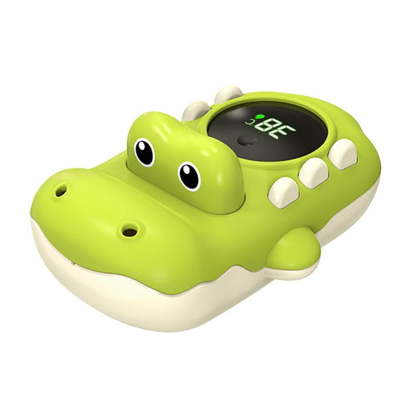Generic Ba by Bath Thermometer Digital Monitor, Crocodile LED Digital Bath Temperature Thermometer