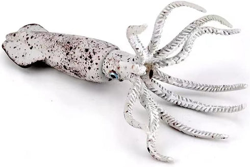 Gemini&Genius Squid Toy for Kids - Marine Animal Ocean World Toy Figure - 6 Inches Length Sea Animal Action Figure