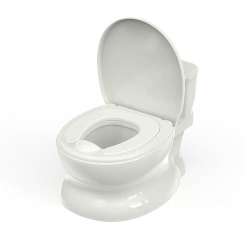 PipNest Realistic Potty Training Toilet - Flushing Sounds, Wipes Storage, Disposable Liners, Easy