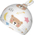 JGUcxnv Set 0-6 Bear Newborn Swaddle Blanket with Beanie Hat, Soft Stretchy Baby Swaddle Sack and Adjustable Knot Hat