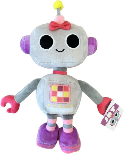 Listener Kids Joy The Robot Plush, Soft Gray Stuffed Toy