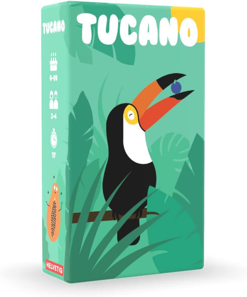 Tucano Card Game - Tropical Strategy Adventure of Juicy Fruits, Fun Family Game for Kids & Adults, Ages 6+