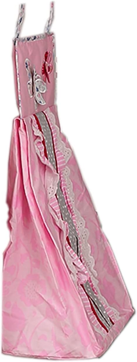 CribMATE 100% 1 3 Cotton Butterfly Diaper Stacker Storage PC Lovely Pink D Butterfly Crib Diaper Organizer (Pink