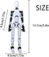 Dumwick 13 Set,Titan 13 3D 13 (5pcs,Assembly Assembly Completed Titan Action Figure Robot Action Figures Printed Multi
