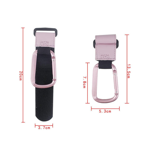 Generic 2X Stroller Hooks Clip Stroller Accessories Universal Carabiner Bag Carrier Pram Hooks Pushchair Hooks