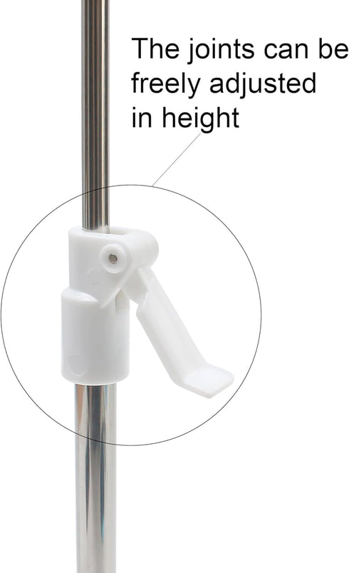 2Pcs 1/3 1/4 15.7" 27.6" Doll Base Stand Fit for BJD Dolls Applicable - Tall, Adjustable Small Display Holder Base